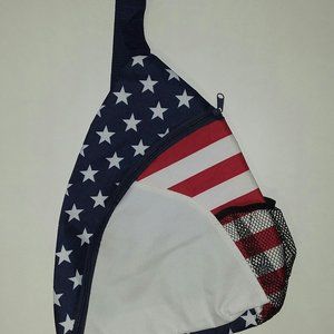 American Flag Crossbody Shoulder Bag